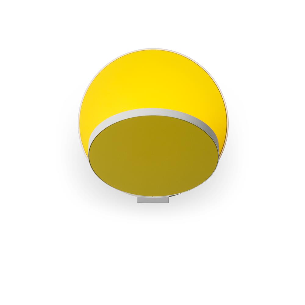 Koncept Lighting GRW-S-MWT-MYW-PI Gravy LED Wall Sconce - Matte Yellow - Plug-in Version